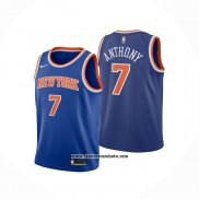 Camiseta Nino New York Knicks Carmelo Anthony #7 Icon Azul
