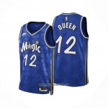 Camiseta Orlando Magic Trevelin Queen #12 Classic 2023-24 Azul