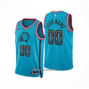 Camiseta Phoenix Suns Personalizada Ciudad 2022-23 Azul