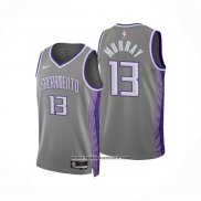 Camiseta Sacramento Kings Keegan Murray #13 Ciudad 2022-23 Gris