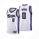 Camiseta Sacramento Kings Malik Monk #0 Association 2023-24 Blanco