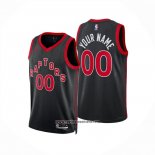 Camiseta Toronto Raptors Personalizada Statement 2024-25 Negro