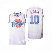 Camiseta Tune Squad Lola Bunny #10 Blanco