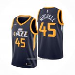 Camiseta Utah Jazz Donovan Mitchell #45 Icon Azul