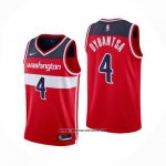 Camiseta Washington Wizards AJ Dybantsa NO 4 Icon 2025-26 Rojo