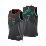 Camiseta Washington Wizards Patrick Baldwin JR. #7 Ciudad 2023-24 Negro