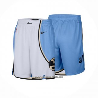 Pantalone Atlanta Hawks Ciudad 2024-25 Blanco