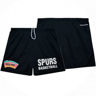 Pantalone San Antonio Spurs Mitchell & Ness Hardwood Classics Negro