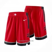 Pantalone Toronto Raptors 2017-18 Rojo