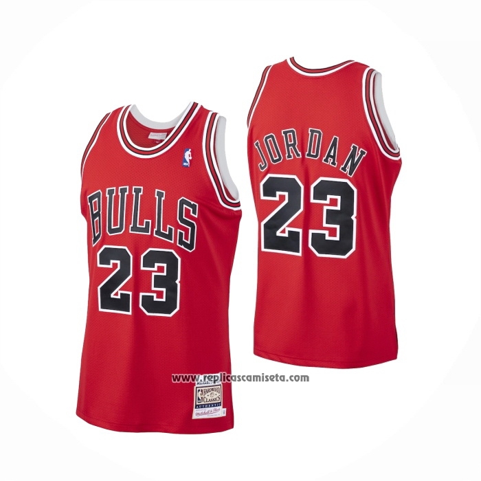 Camiseta Chicago Michael Jordan #23 Mitchell & Ness 1997-98