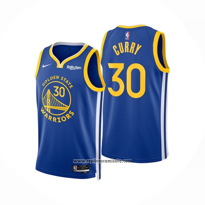 Camiseta Golden State Warriors Curry Icon 2022-23 Azul