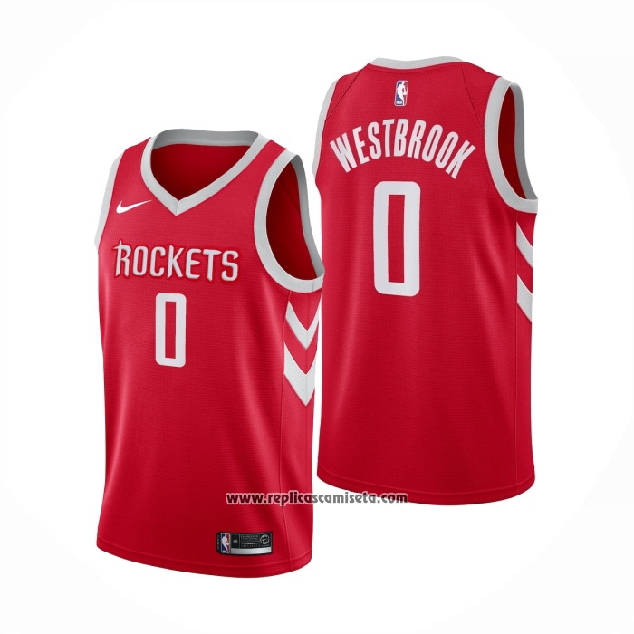 Camiseta Houston Rockets Russell #0 Icon 2018-19
